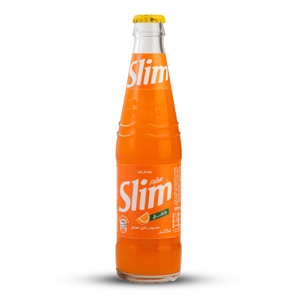 Selim Orange bouteille verre