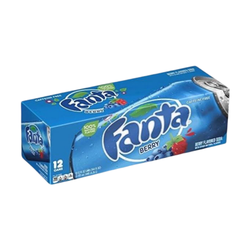 Fanta US Berry 12x355ml - Fanta US Baies