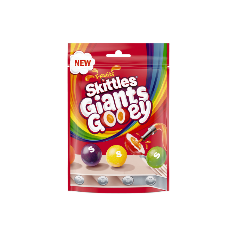 Skittles Giants Gooey Fruits