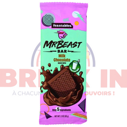 MR BEAST Feastables Chocolate Bar Milk Chocolate