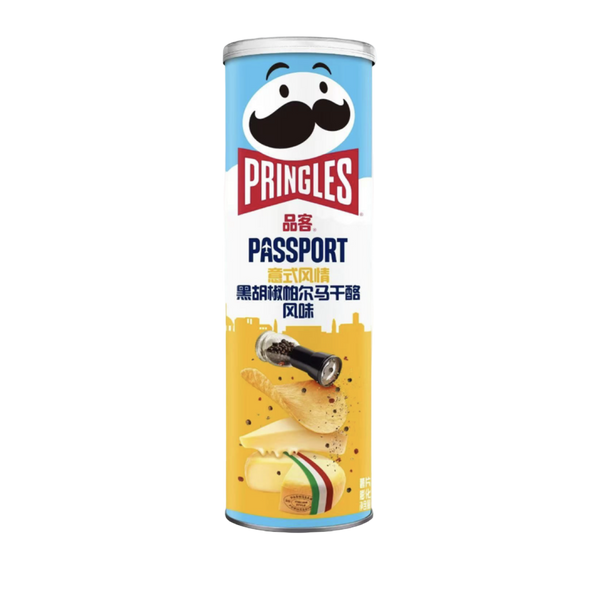 Pringles Black
Pepper &
Parmesan Flavor
110g x20