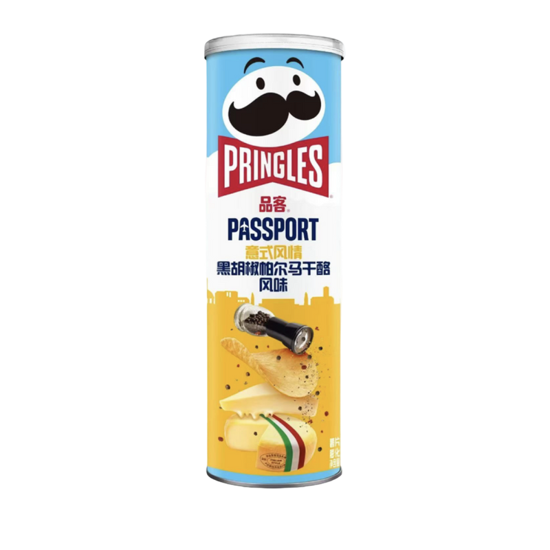 Pringles Black
Pepper &
Parmesan Flavor
110g x20