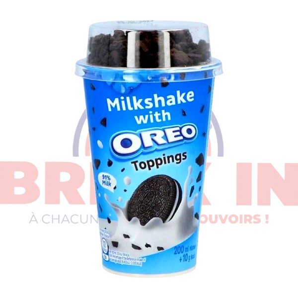 Milshake With OREO Toppings