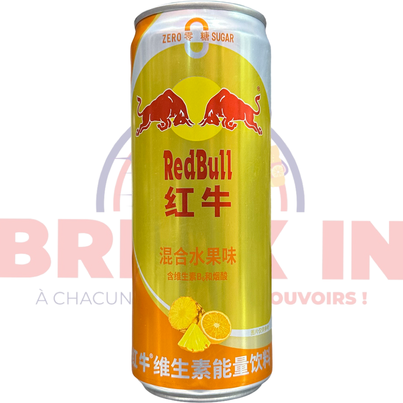 Red Bull Ananas Orange Chine