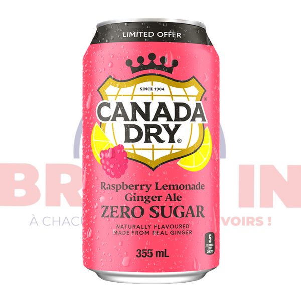 Canada Dry Gimgembre Limonade aux Framboises