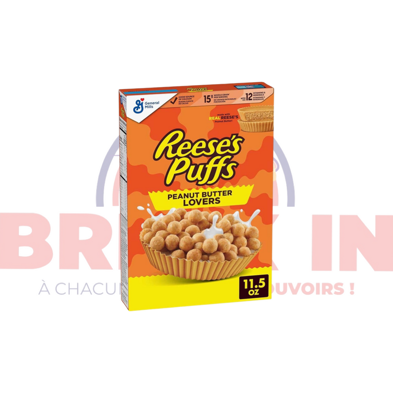 Céréales Reese's Puffs peanut butter