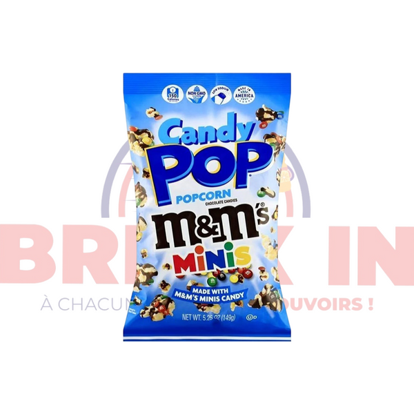 Candy Pop M&M’s mini popcorn