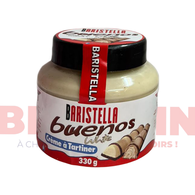 Baristella - Bwenos White 330g Pate a tartiner goût Bueno 