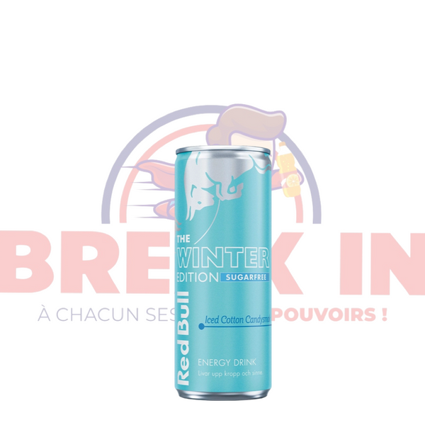 Red Bull Iced Cotton Candy- RedBull Barbe à papa 250ml