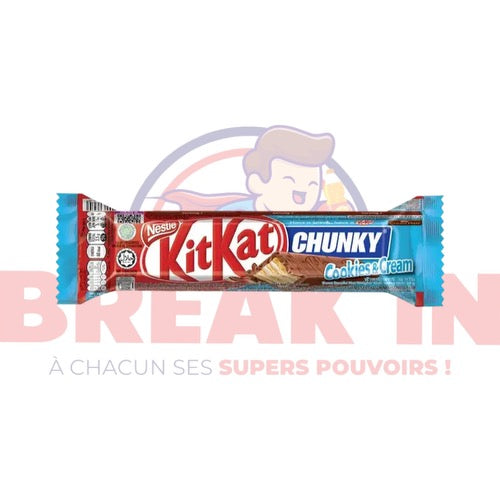 Kit Kat Chunky Cookies & Cream thaï 38g