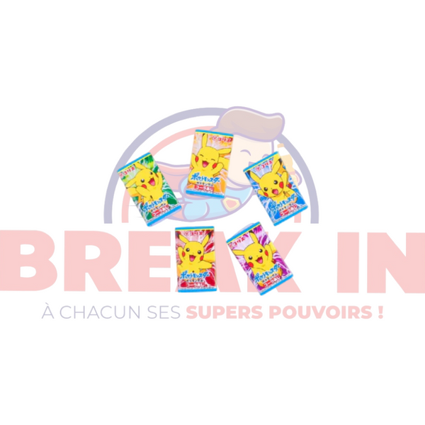 Chewing-gums Pikachu x 5