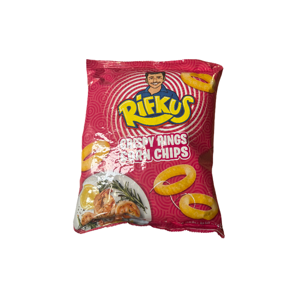 Rifkus Crispy Rings Corn Chips Crevette 20x55g