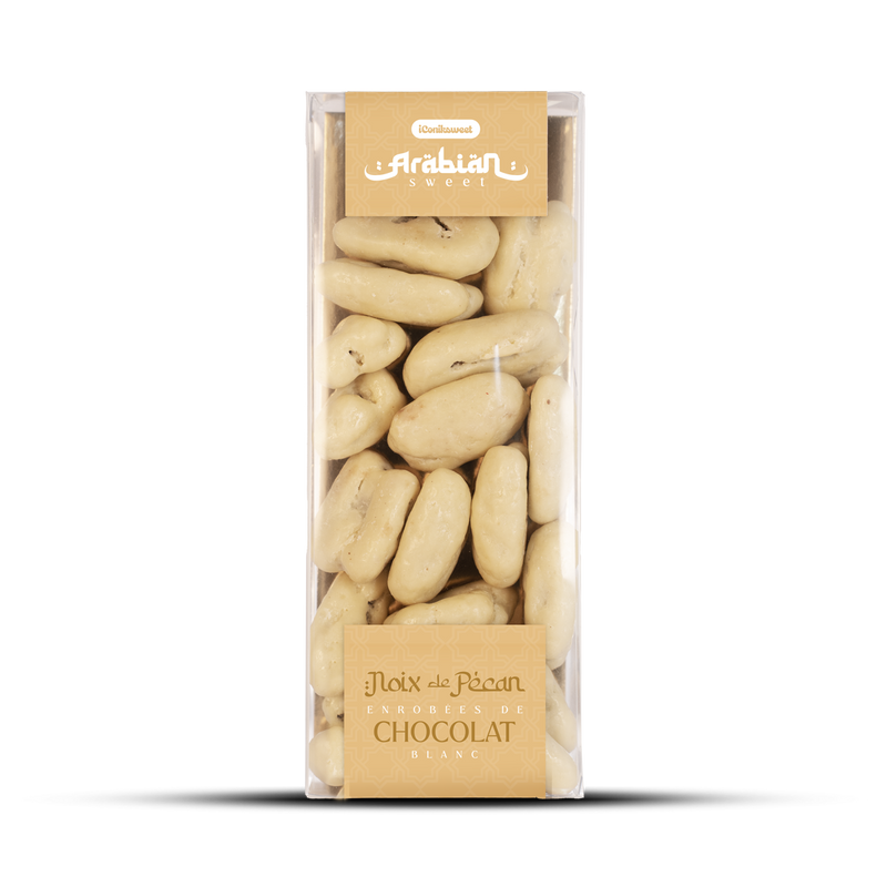 iConiksweet - Arabian Sweet - Noix de pécan enrobées de chocolat blanc 15x100g