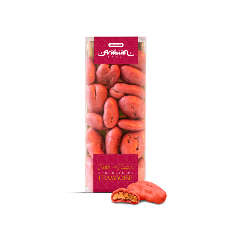 iConiksweet - Arabian Sweet - Noix de pécan enrobées de Framboise 15x100g