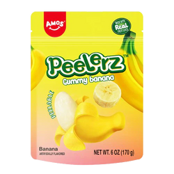 Amos 4D Fruit Gummy Banana 24x65g