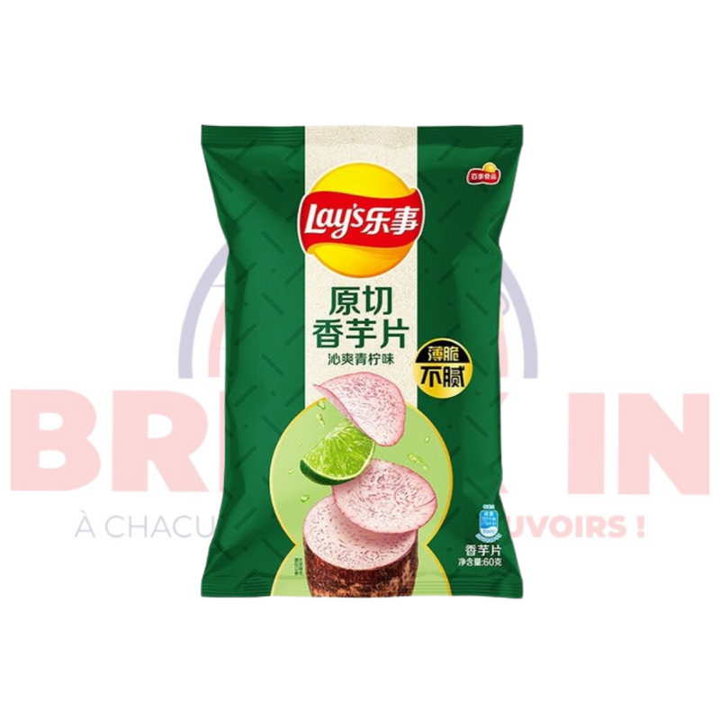 Lay's Taro Chips (Cool Lime flavor)