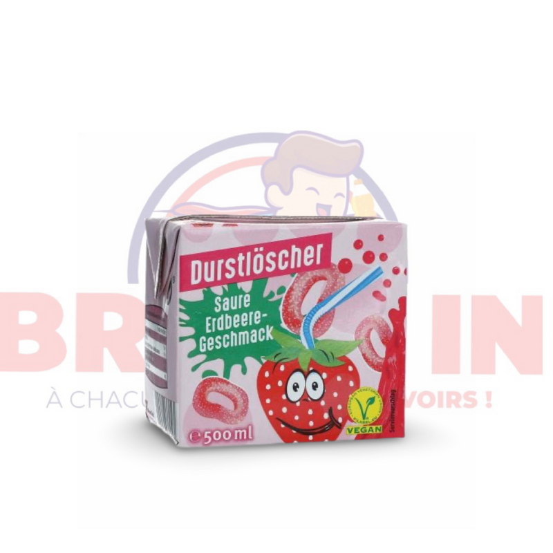 Durstlöscher bonbon Fraise - Jus au gout du bonbon à la fraise