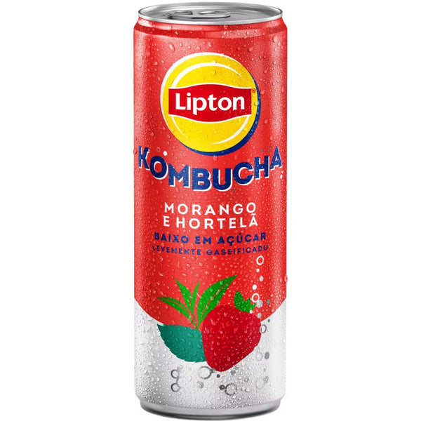 Lipton Kombucha Morango & Hortela
