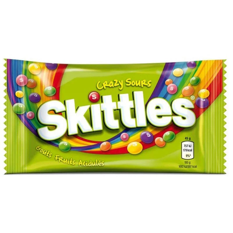 Skittles Crazy Sour 36x45g